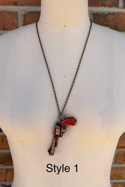 Little Shooter Necklace - ivyandlavyboutique ivyandlavyboutique