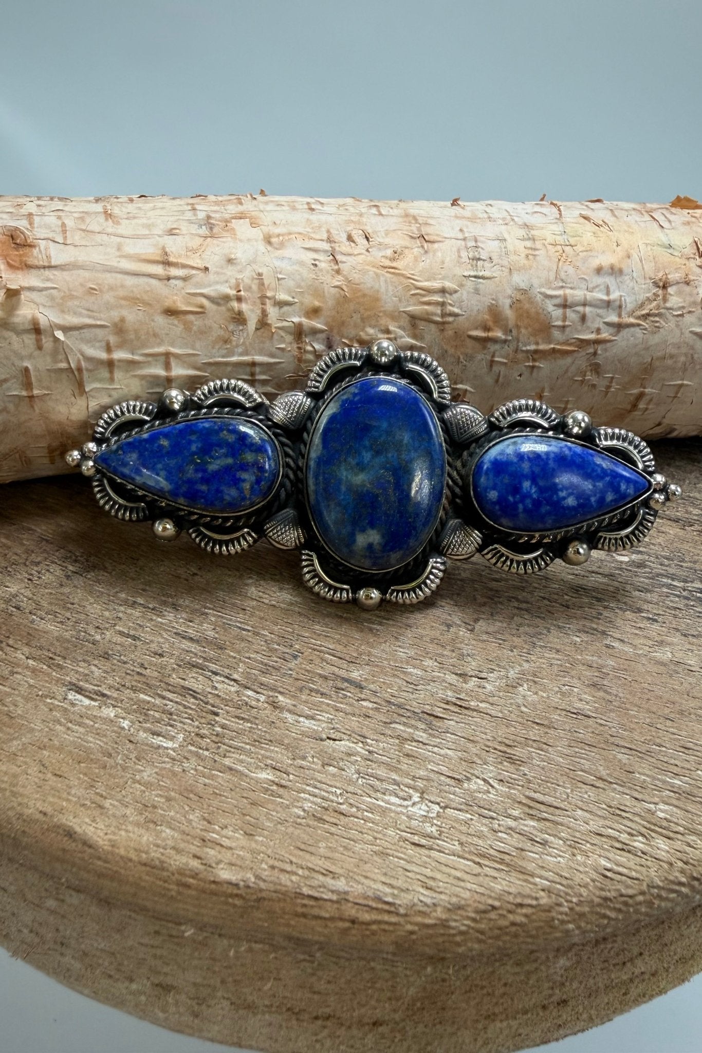 Long Lapis Statement Ring - ivyandlavyboutique ivyandlavyboutique