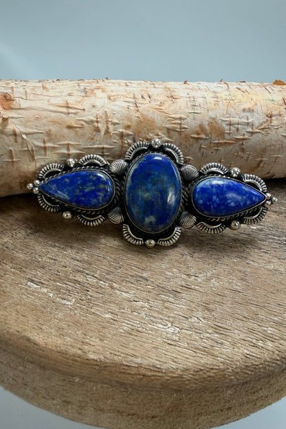 Long Lapis Statement Ring - ivyandlavyboutique ivyandlavyboutique