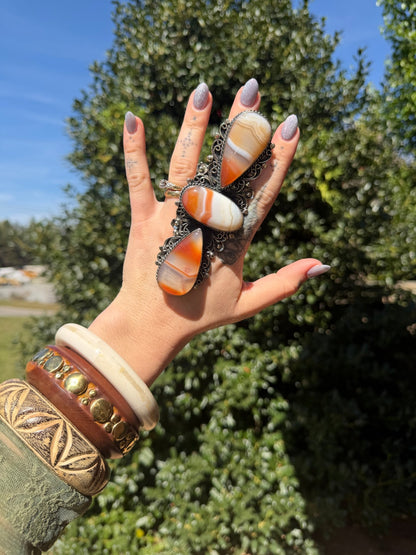 Long Way Down Ring Biggie Ring - ivyandlavyboutique ivyandlavyboutique