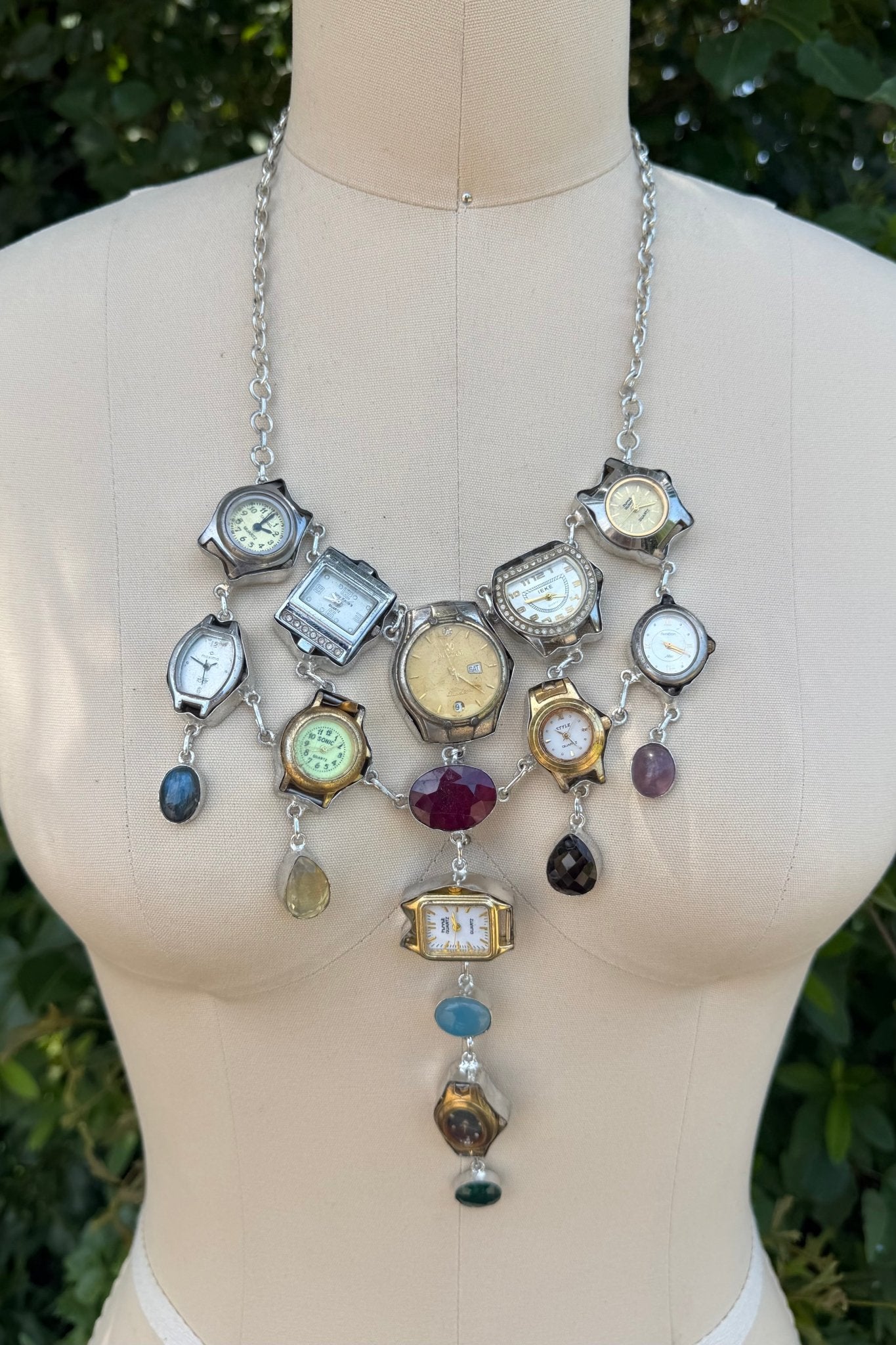 Looking at You Watch Necklace - ivyandlavyboutique ivyandlavyboutique