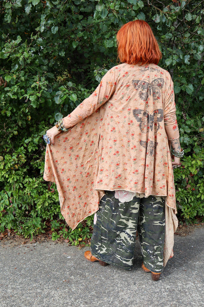 Loose Ends Cardigan in Peaceful Garden - ivyandlavyboutique Jaded Gypsy