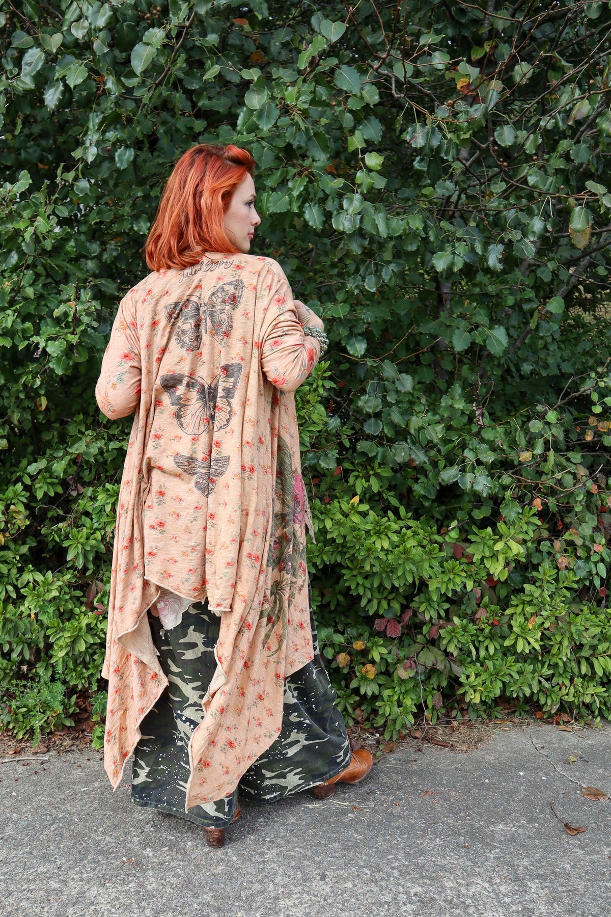 Loose Ends Cardigan in Peaceful Garden - ivyandlavyboutique Jaded Gypsy