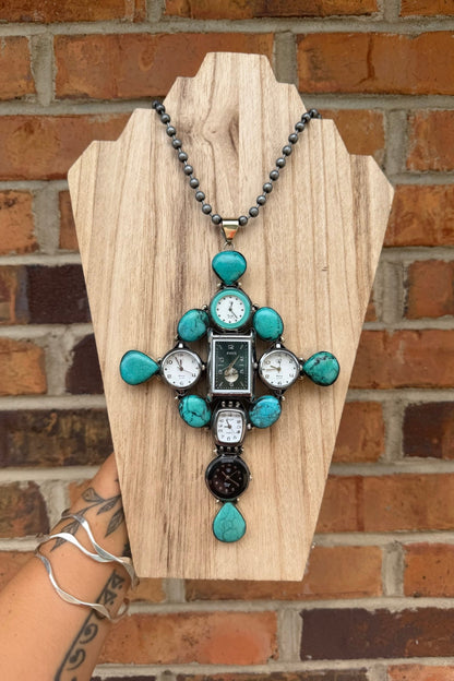 Lost Track Of Time Statement Necklace - ivyandlavyboutique ivyandlavyboutique