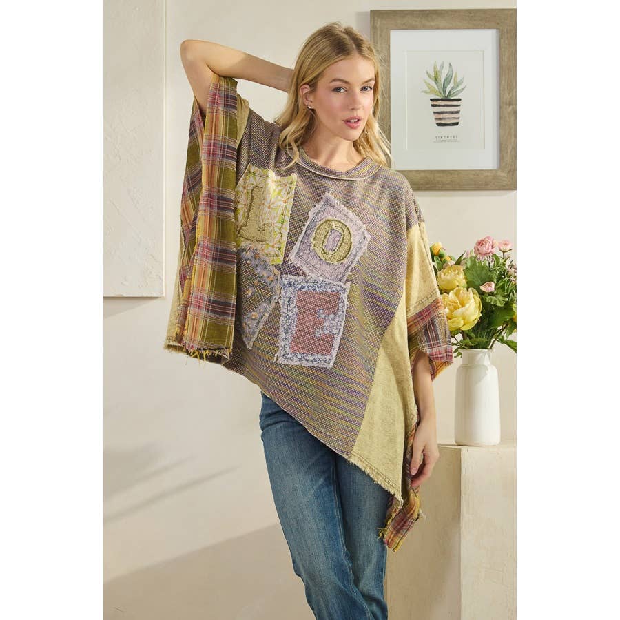 LOVE PATCHWORK in Olive - ivyandlavyboutique Oli&Hali