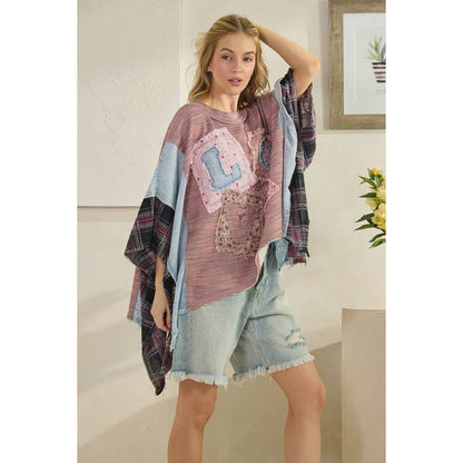 LOVE PATCHWORK in Pink - ivyandlavyboutique Oli&Hali