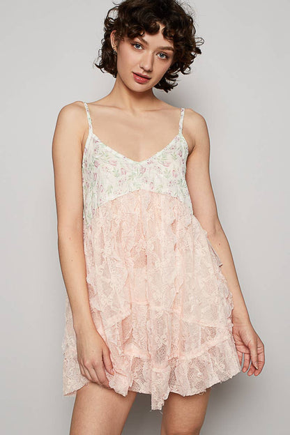 Luna Whisper Contrast Baby Doll Top - ivyandlavyboutique Pol Clothing