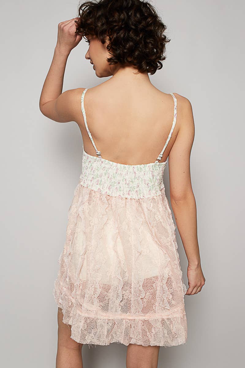 Luna Whisper Contrast Baby Doll Top - ivyandlavyboutique Pol Clothing