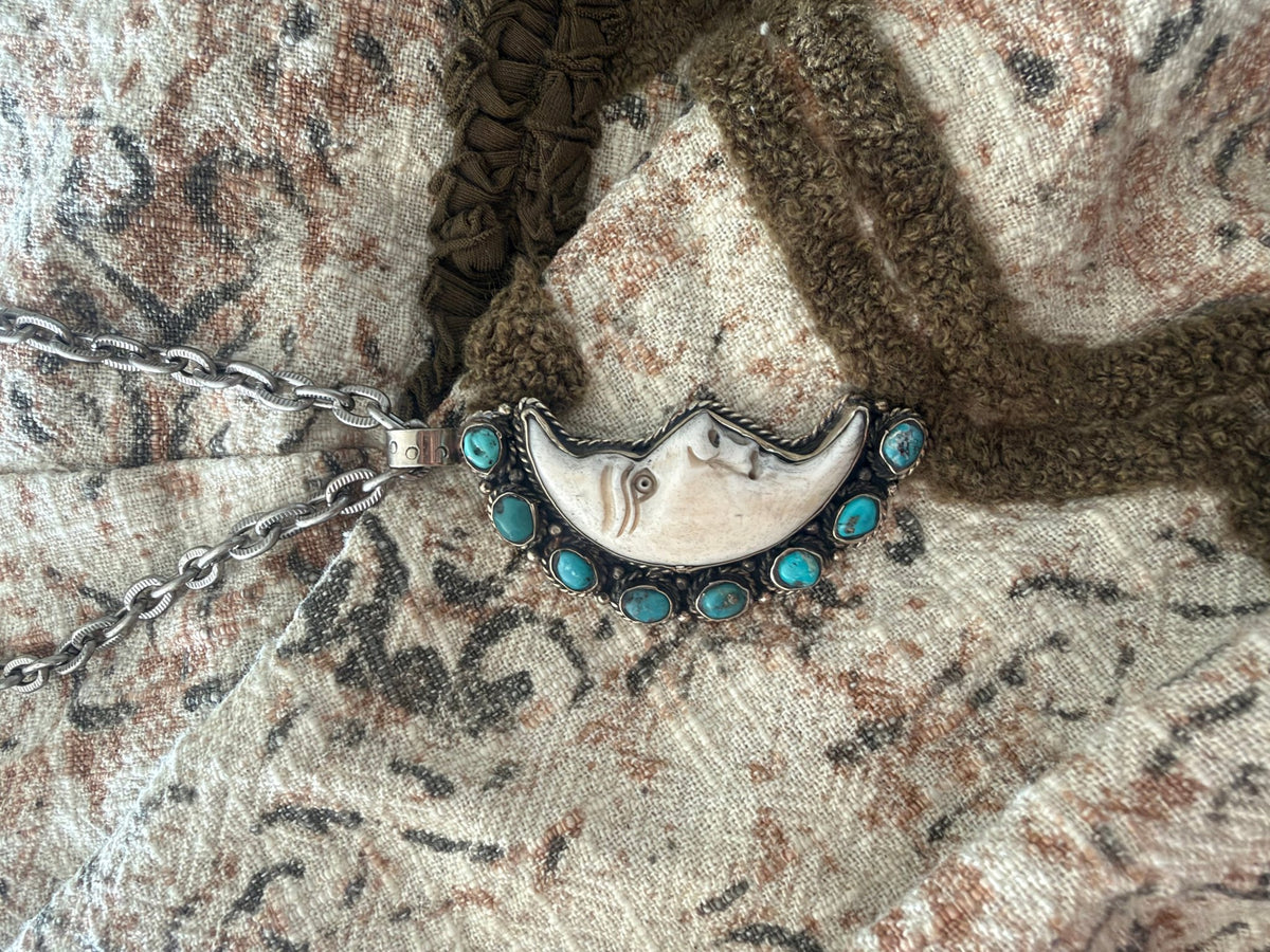 Lunar Love w/ Turquoise - Boho Wanderlust Boutique Boho Wanderlust Boutique