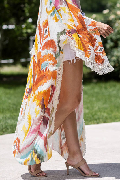 Malibu Sunset Kimono - ivyandlavyboutique Urbanista