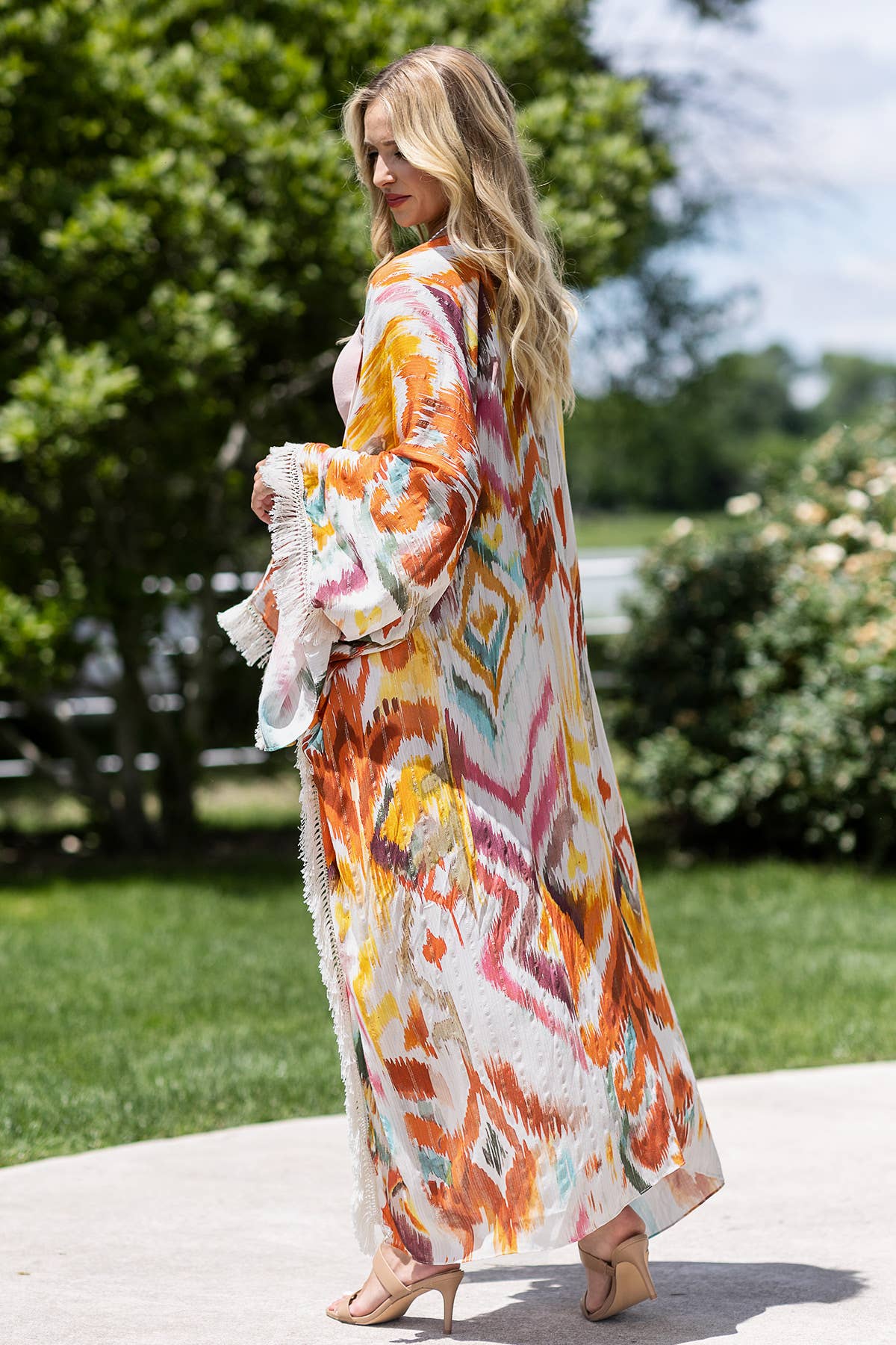 Malibu Sunset Kimono - ivyandlavyboutique Urbanista