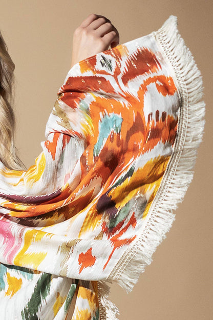 Malibu Sunset Kimono - ivyandlavyboutique Urbanista