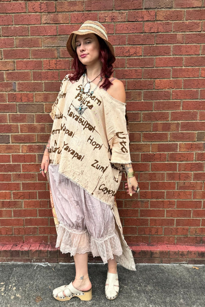 Map to Wanderlust Hi - Lo Tunic with - ivyandlavyboutique I LOVE LINEN
