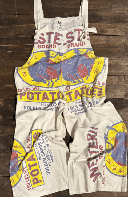 Market Fresh Overalls - Western - ivyandlavyboutique Jaded Gypsy