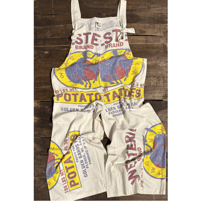 Market Fresh Overalls - Western - ivyandlavyboutique Jaded Gypsy