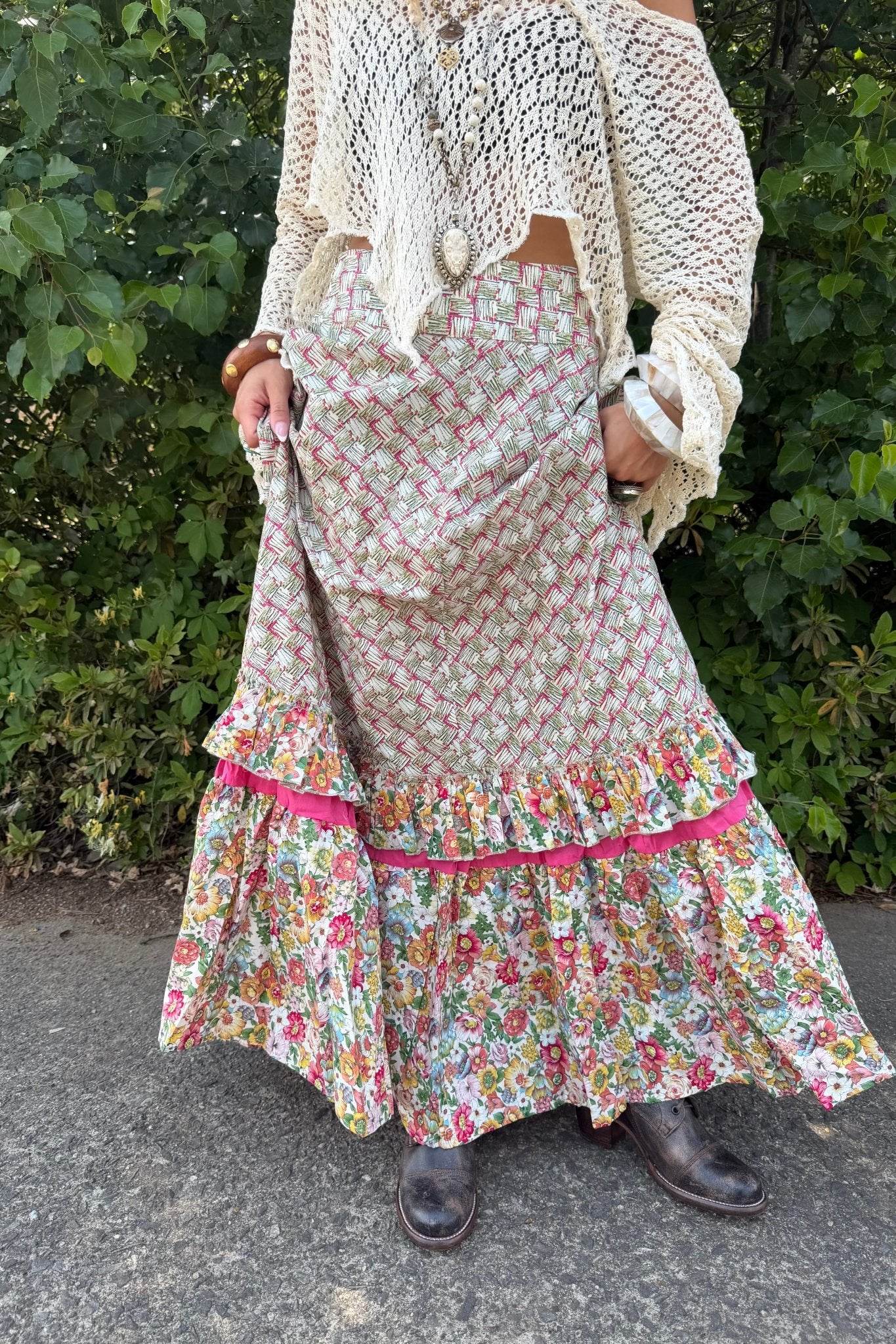 Mazzy’s Maxi Skirt - ivyandlavyboutique LA Skirts