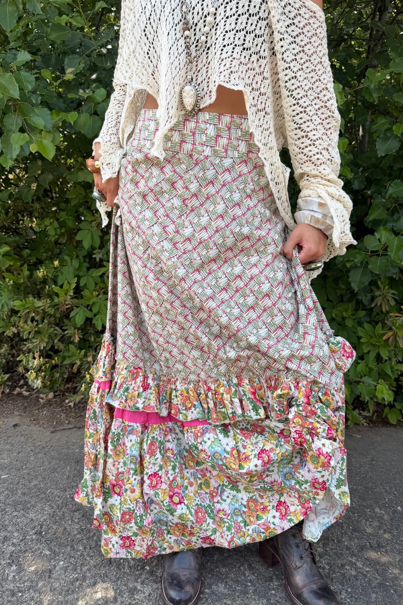 Mazzy’s Maxi Skirt - ivyandlavyboutique LA Skirts