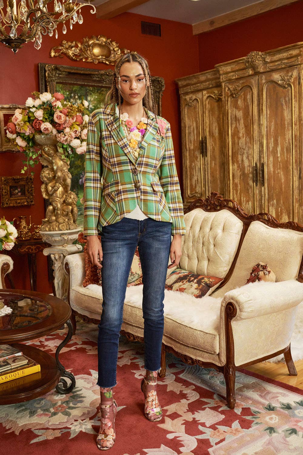Mcqueen Blazer - ivyandlavyboutique Aratta