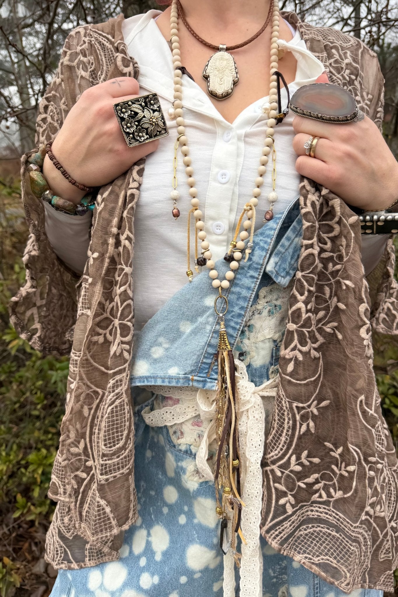 Meadow Bliss Patch Overalls - ivyandlavyboutique A Rare Bird Shop