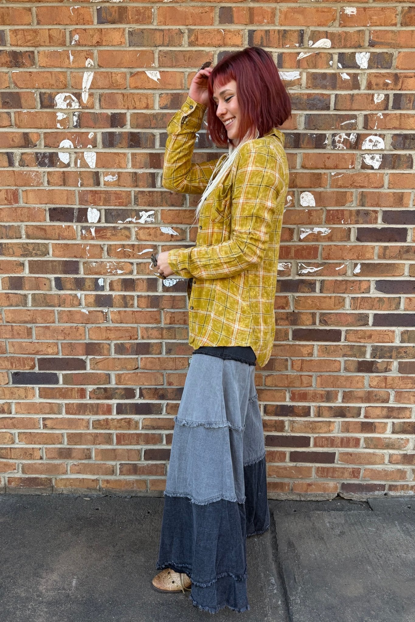 Mellow Vibe Button Down - ivyandlavyboutique ivyandlavyboutique