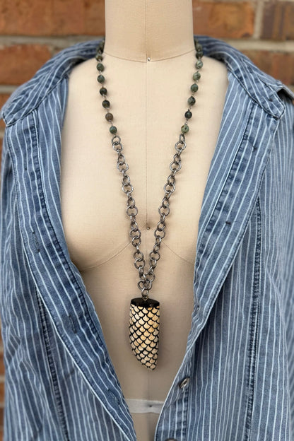 Mermaid Tail Necklace - ivyandlavyboutique ivyandlavyboutique