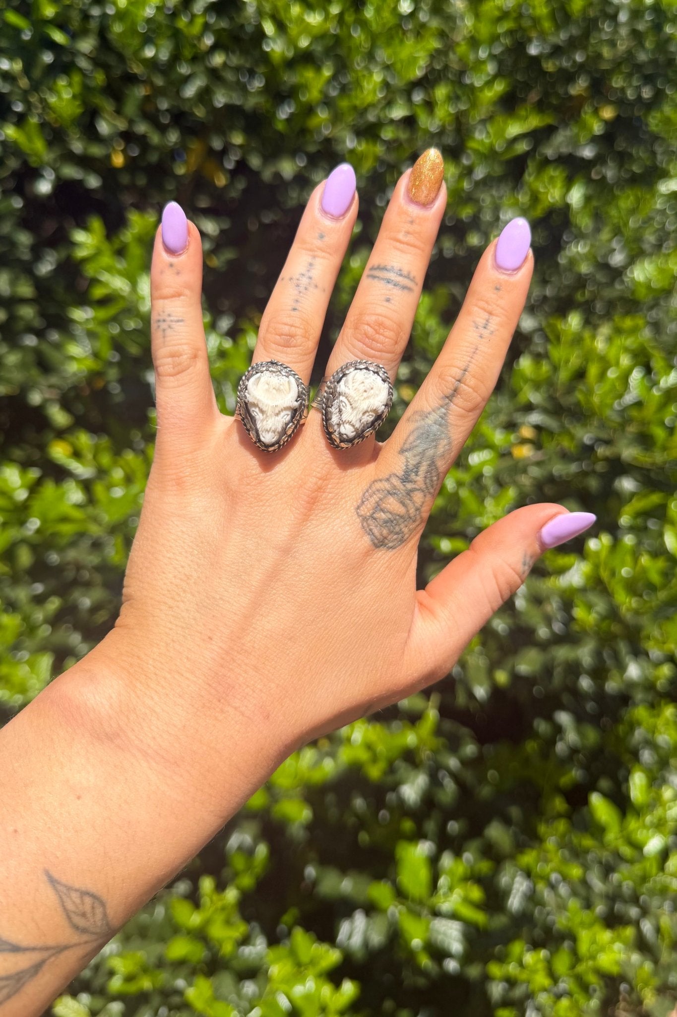 Micro Mini Bison Ring - ivyandlavyboutique ivyandlavyboutique