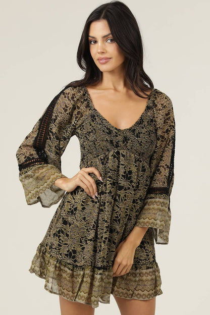 Midnight Mist Mini Dress - ivyandlavyboutique ANGIE
