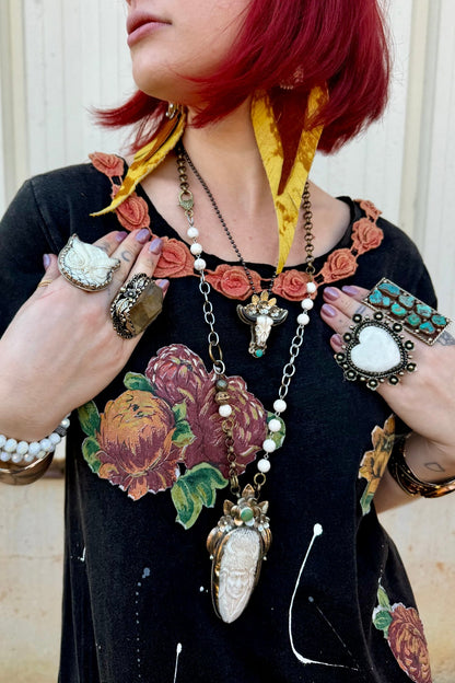 Midnight Walks Paint Spatter Dress - ivyandlavyboutique Jaded Gypsy