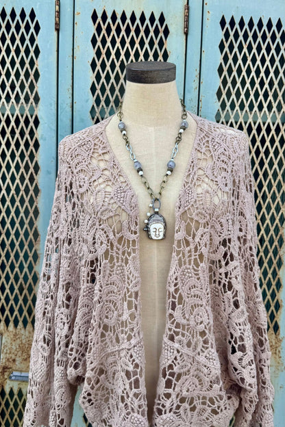 Mini Carved Buddha Face Handmade Necklace - ivyandlavyboutique ivyandlavyboutique