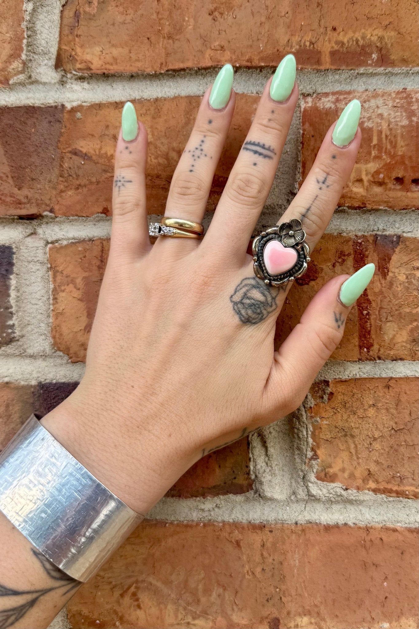 Mini Heart Ring in Pink - ivyandlavyboutique ivyandlavyboutique