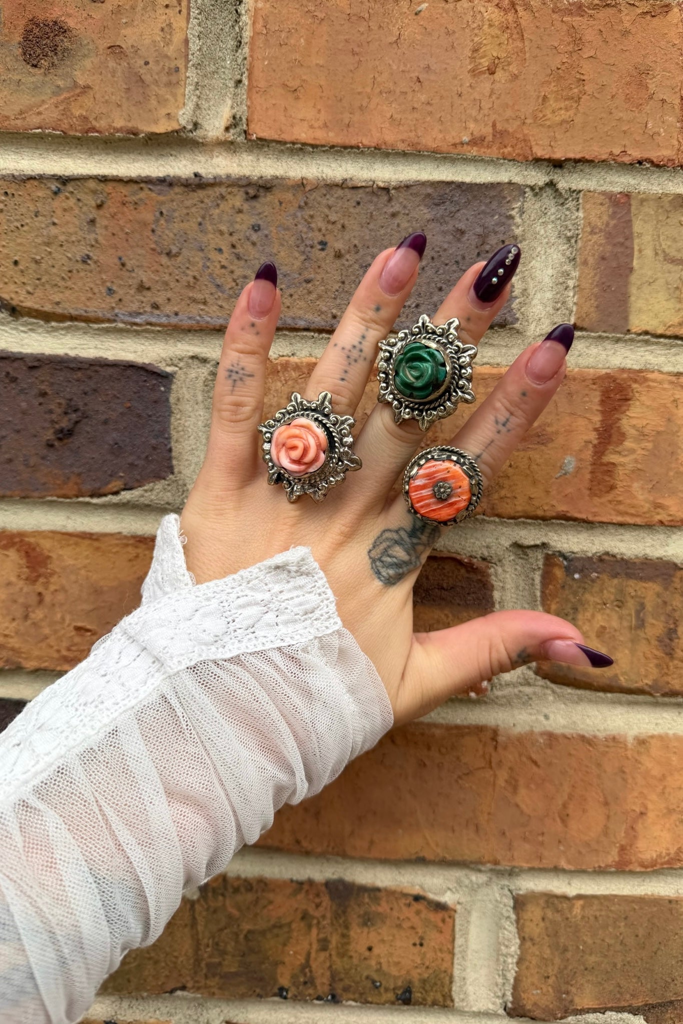 Mini Rose Ring - ivyandlavyboutique ivyandlavyboutique