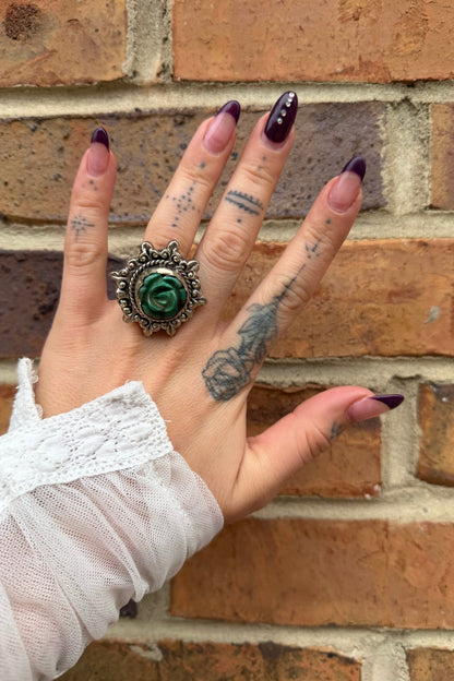 Mini Rose Ring - ivyandlavyboutique ivyandlavyboutique