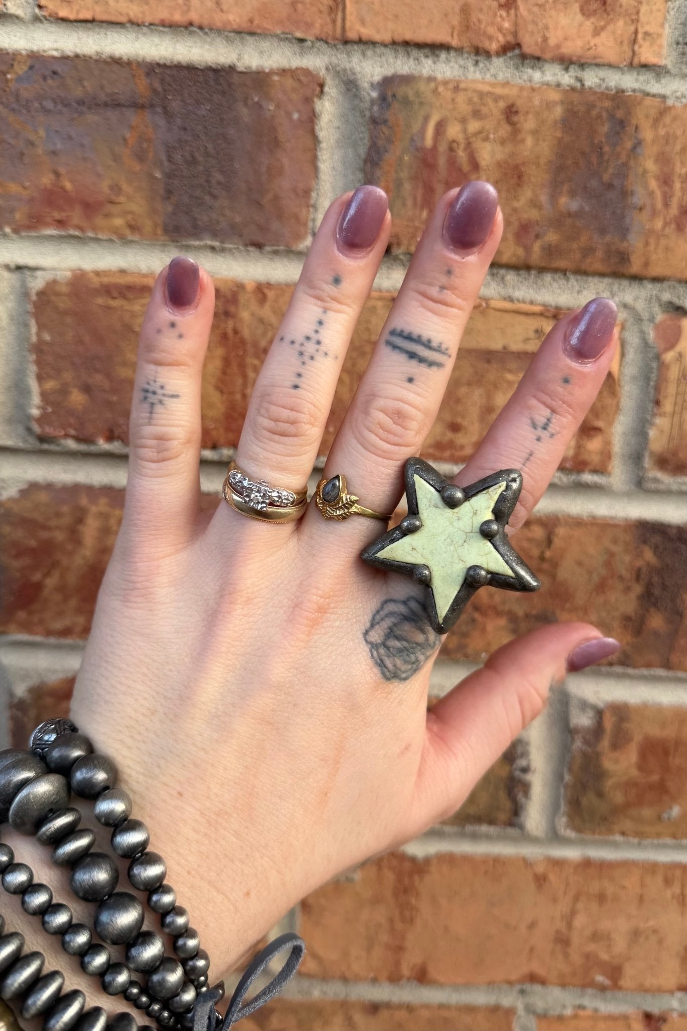 Mini Soldered Star Ring - ivyandlavyboutique ivyandlavyboutique