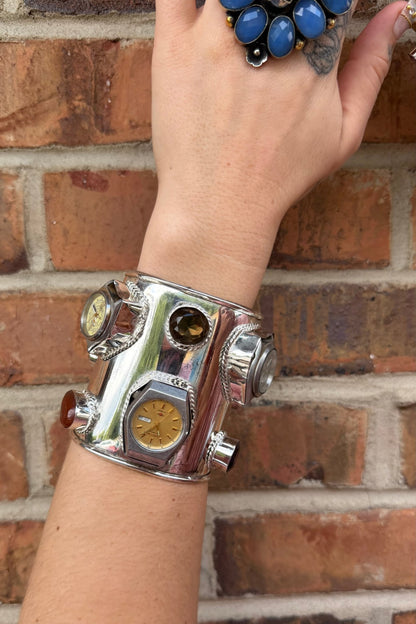 Mixed Watch Cuff 11 - ivyandlavyboutique ivyandlavyboutique