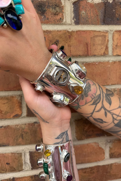 Mixed Watch Cuff 12 - ivyandlavyboutique ivyandlavyboutique