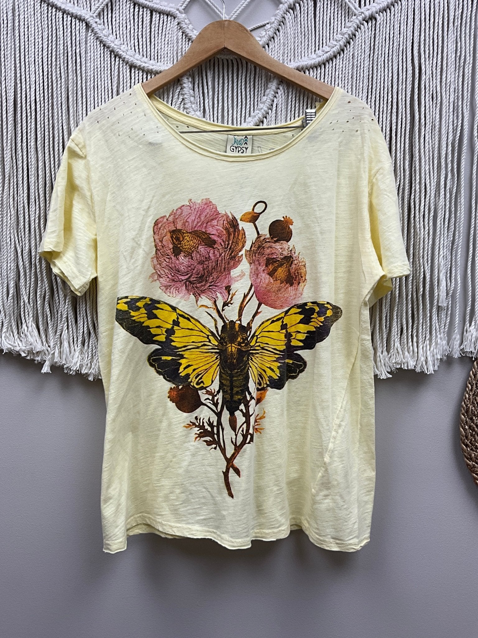 Monarch Monday Tee - ivyandlavyboutique Jaded Gypsy