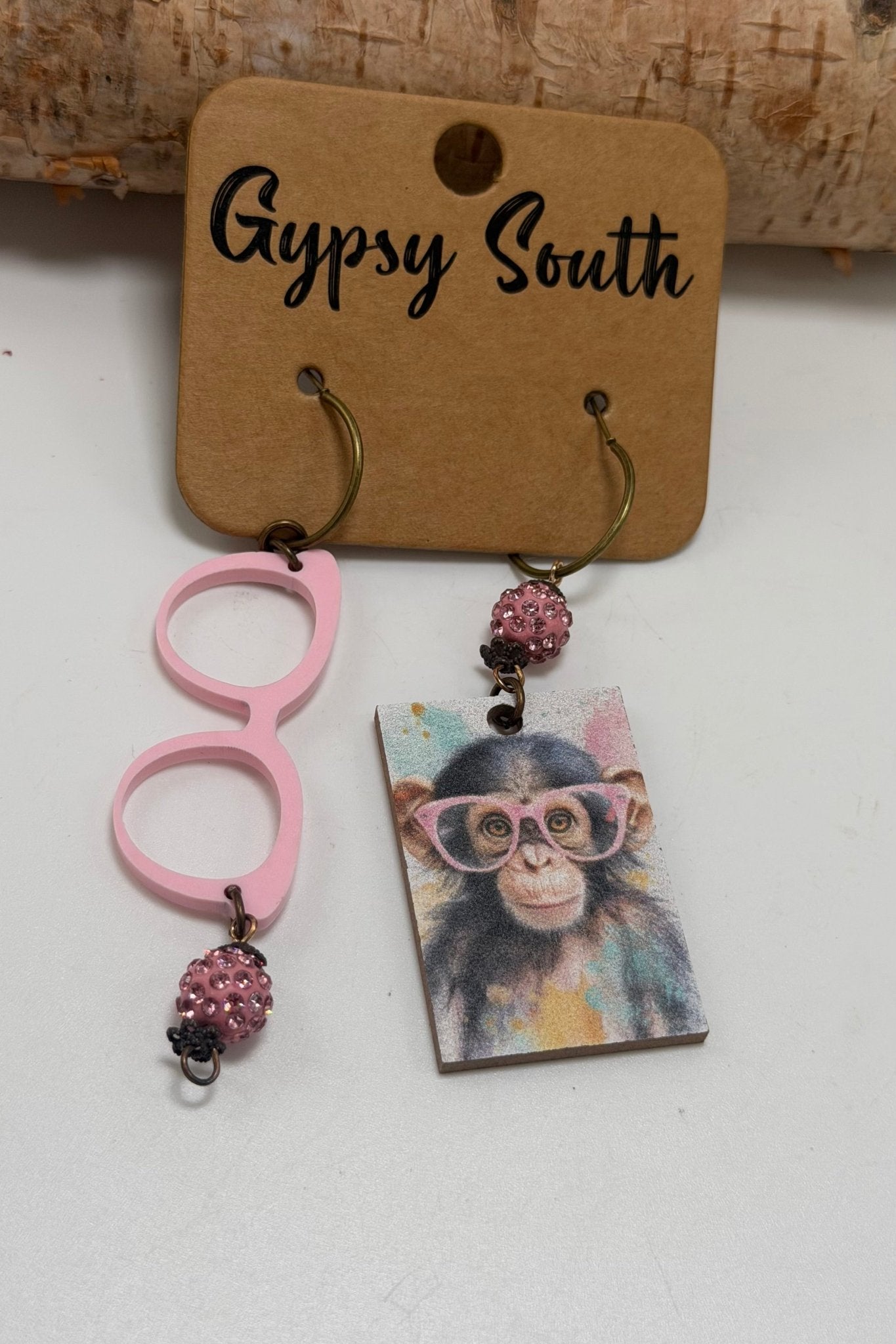 Monkey Business Earrings - ivyandlavyboutique Gypsy South