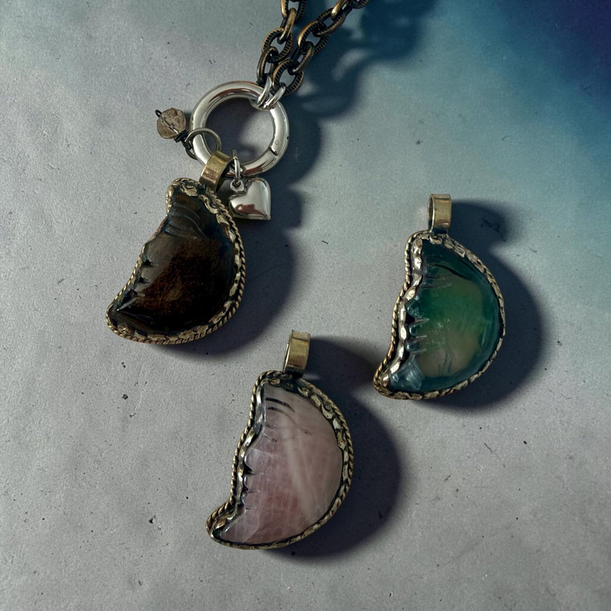 Moody Moon Statement Necklave - Boho Wanderlust Boutique Boho Wanderlust Boutique