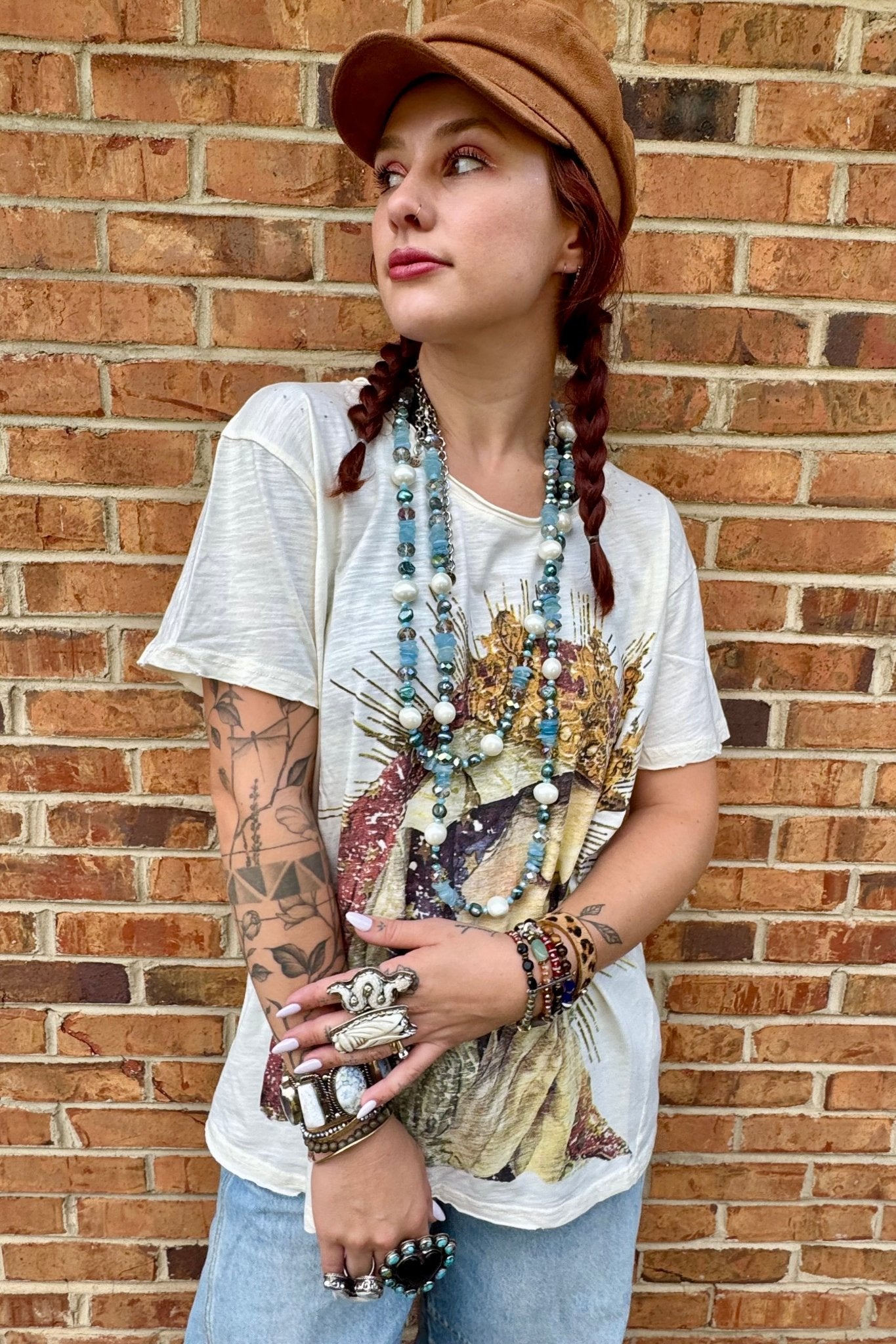 Moon Dance Tee - Blessings - ivyandlavyboutique Jaded Gypsy