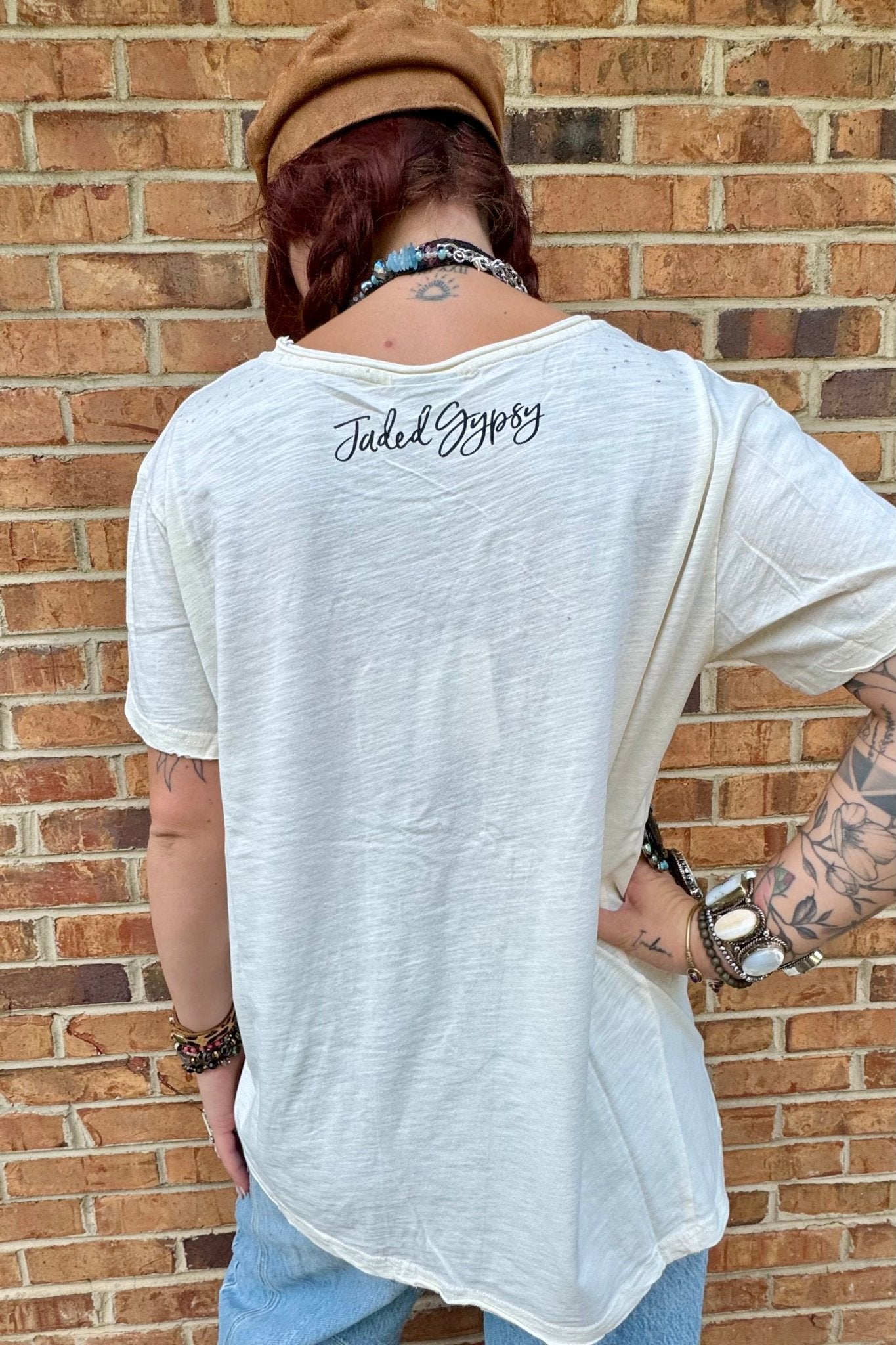 Moon Dance Tee - Blessings - ivyandlavyboutique Jaded Gypsy