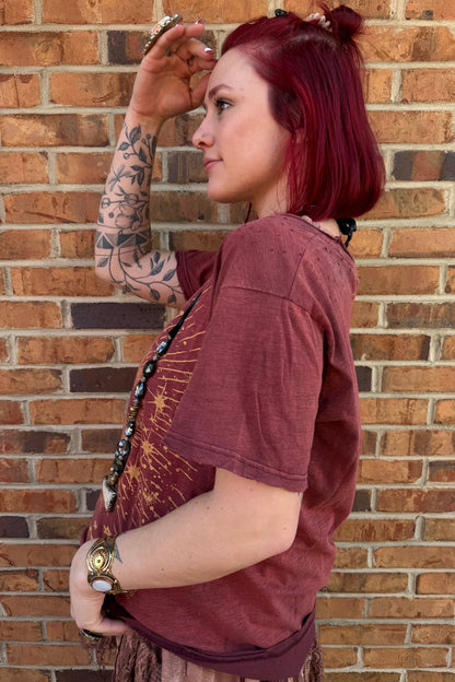 Moon Dance Tee in Evil Eye - ivyandlavyboutique ivyandlavyboutique