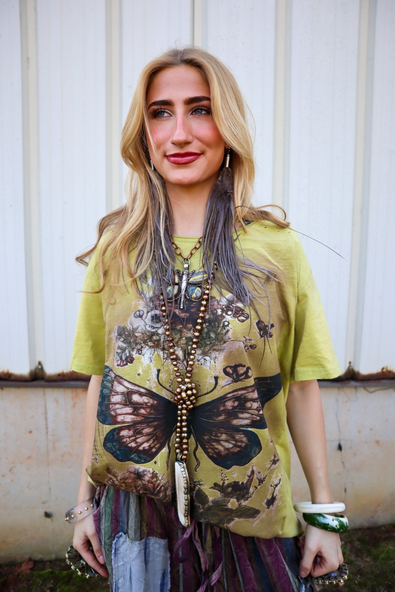 Moon Dance Tee in Flutter Stop - ivyandlavyboutique ivyandlavyboutique