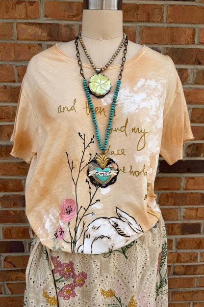 Moon Dance Tee in My Place - ivyandlavyboutique ivyandlavyboutique