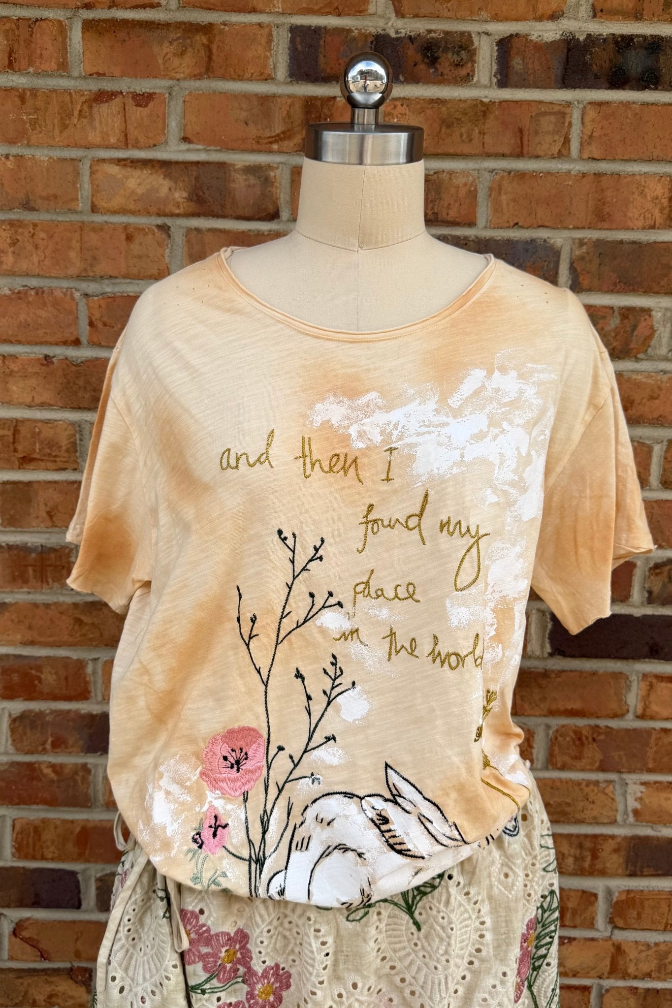 Moon Dance Tee in My Place - ivyandlavyboutique ivyandlavyboutique