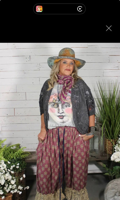 Moon Dance Tee Lunar Love - ivyandlavyboutique Jaded Gypsy