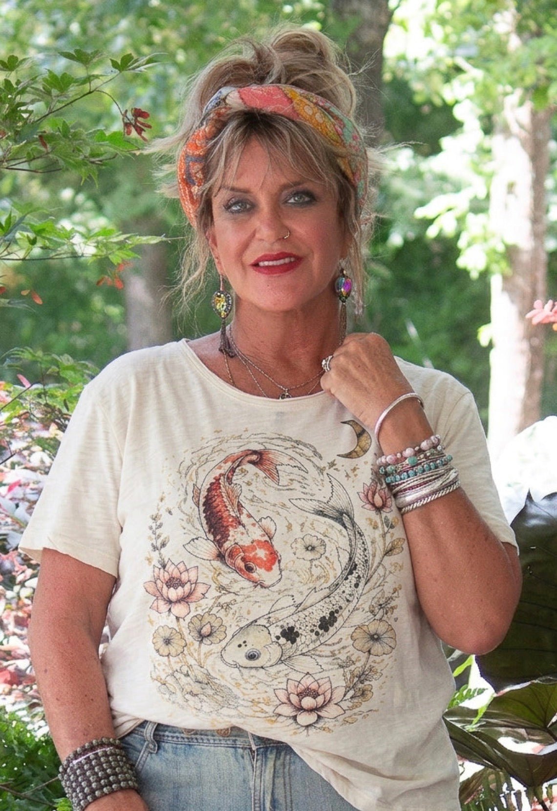 Moon Dance Tee Pool of Dreams - ivyandlavyboutique Jaded Gypsy