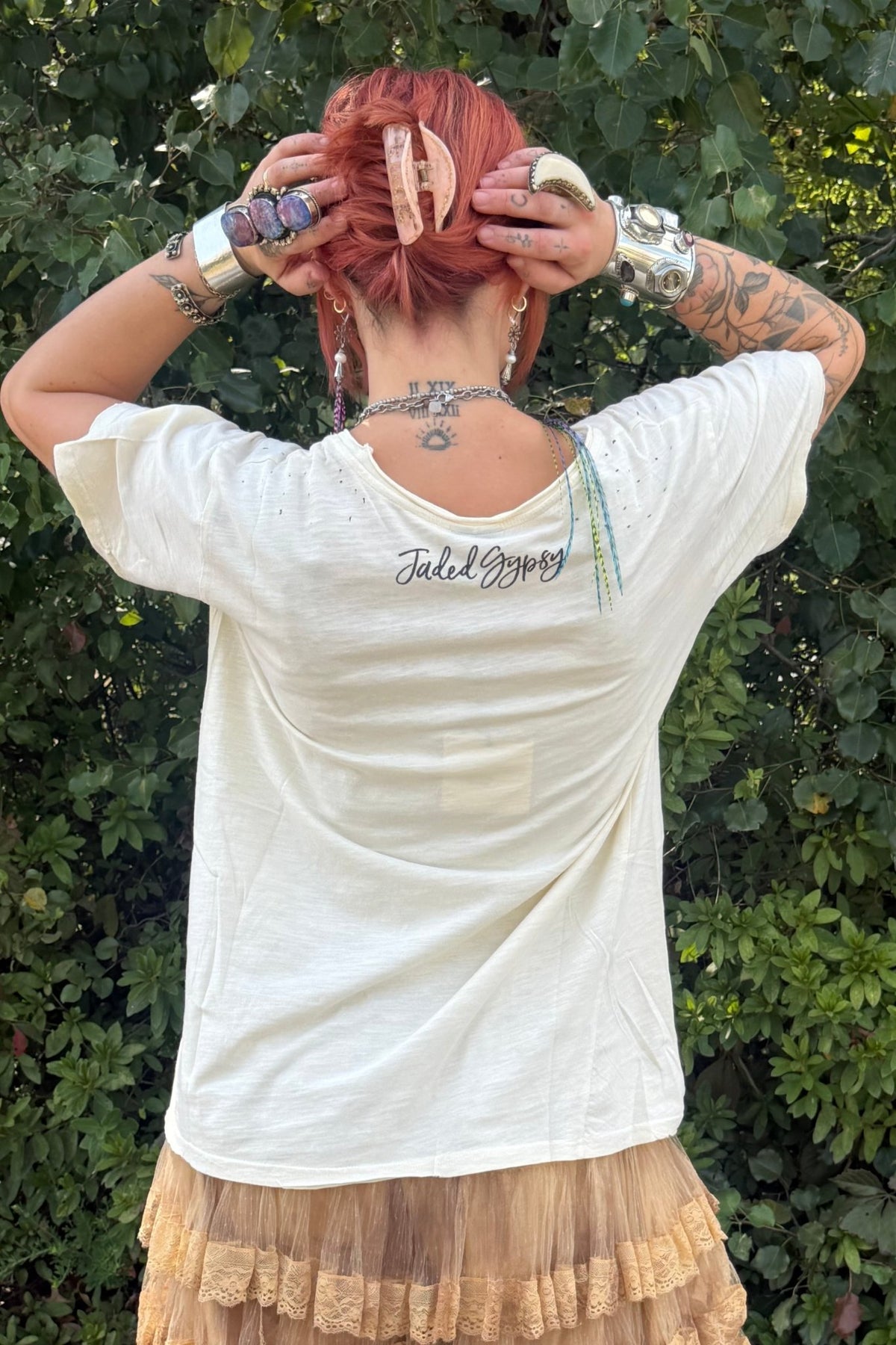 Moon Dance Tee Spread Your Wings - ivyandlavyboutique Jaded Gypsy