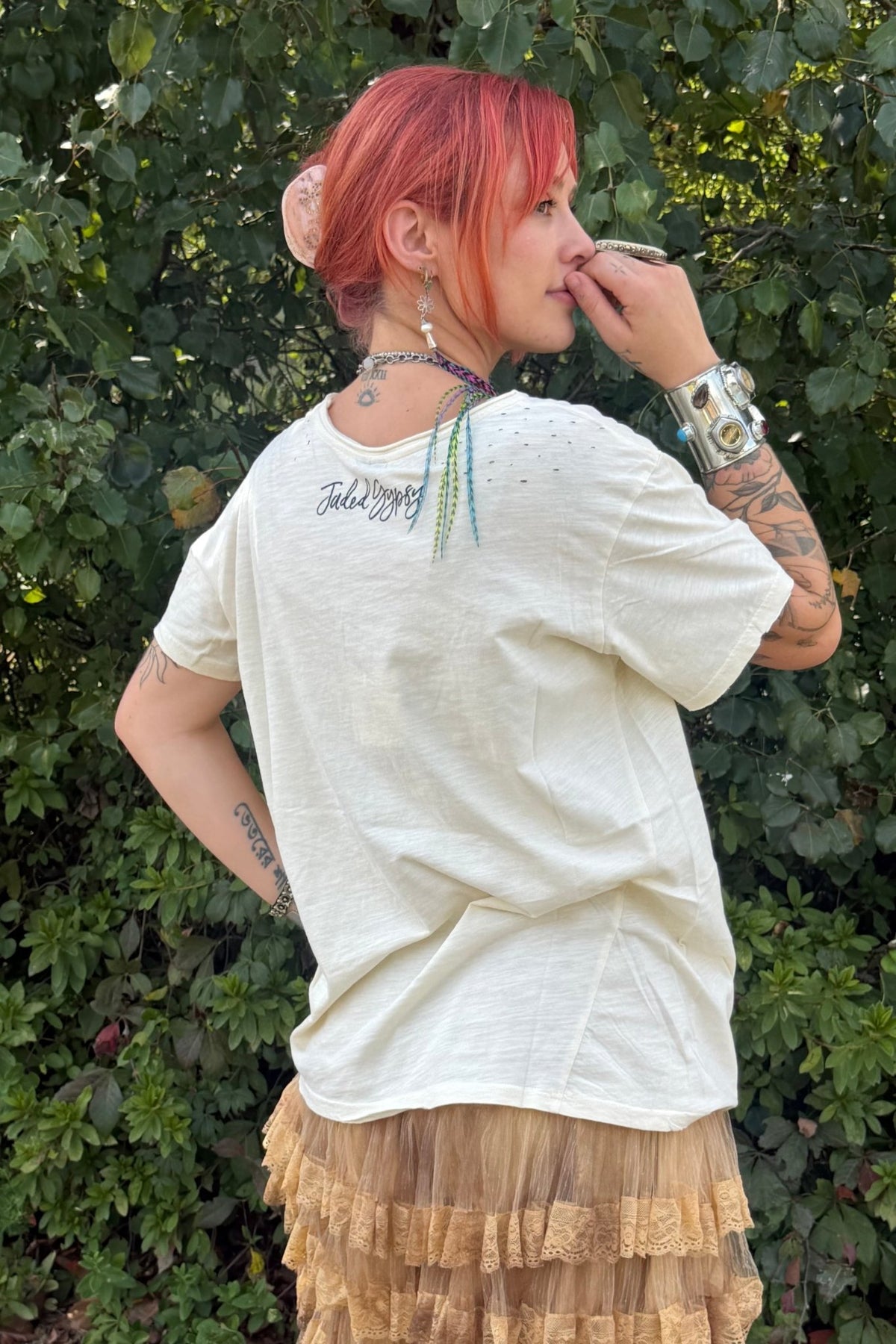 Moon Dance Tee Spread Your Wings - ivyandlavyboutique Jaded Gypsy