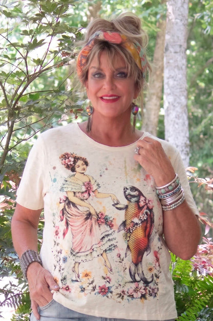 Moon Dance Tee Whimsical Waltz - ivyandlavyboutique Jaded Gypsy