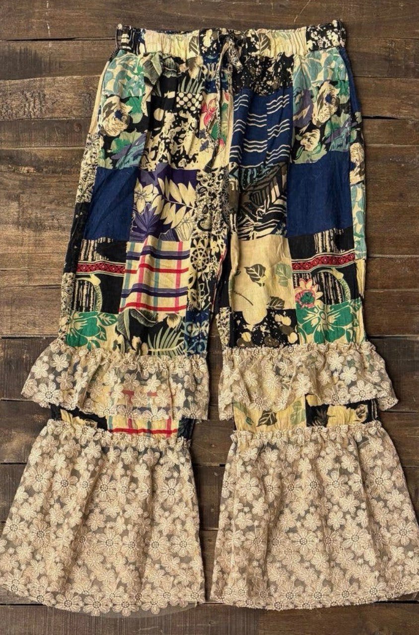 Moon Petal Ruffle Pants - ivyandlavyboutique Jaded Gypsy